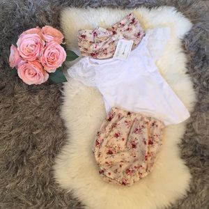 3 piece little girls set🌸🌸🌸